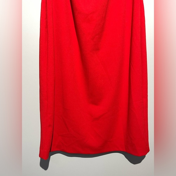 Ralph Lauren Vibrant Red Ruffle Mini Dress - Picture 7 of 13